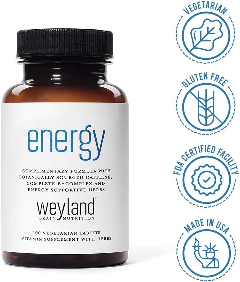 Weyland Brain Nutrition Energy 100 Comprimidos (Pack de 3)