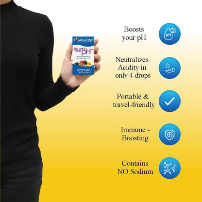 Alkazone Gotas Minerales Alcalinas - Ayuda a Equilibrar tu pH con Antioxidantes – Image 2
