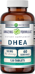 Amazing Formulas DHEA 50 mg – 120 Comprimidos
