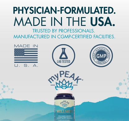myPEAK Wellness Multivitamínico Vegano – Resveratrol: polifenol de la uva con propiedades antioxidantes, – Image 7