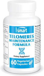 Supersmart - Telomeres Maintenance Formula (Alta Potencia) - 60 Cápsulas Vegetales