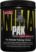 Animal Pak – Polvo Multivitamínico Todo-en-Uno – Zinc, Vitaminas C, B, D, Aminoácidos – Nutrición Deportiva – 44 Dosis, Cherry Bomb