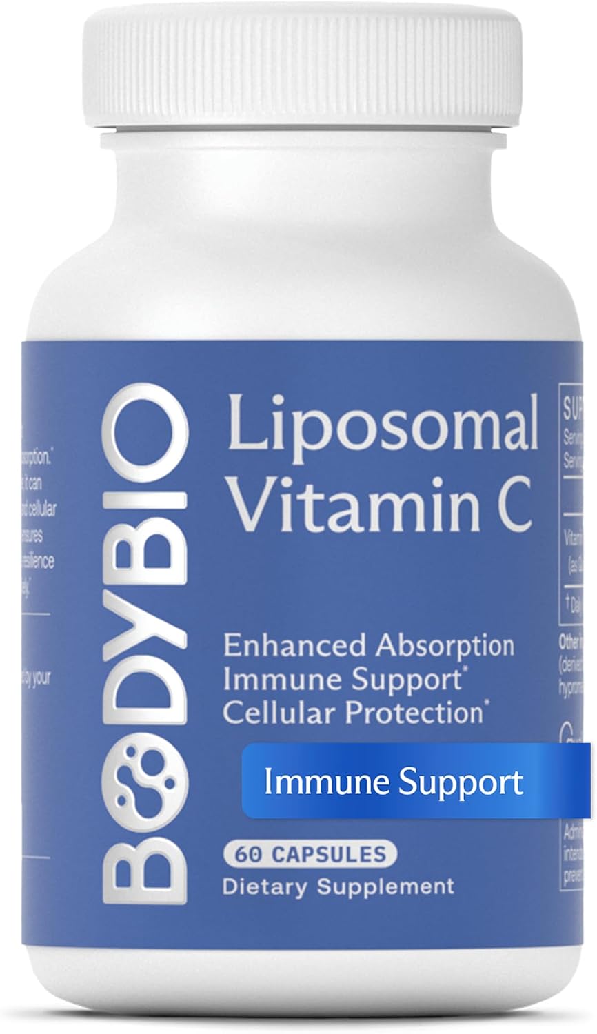 BodyBio Vitamina C Liposomal 1000 mg - 60 Cápsulas
