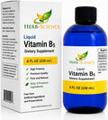 Líquido de Vitamina B5 (Ácido Pantoténico) – 192 Dosis – Alta Absorción – Vegano, Sin Alcohol, Sin OGM – 236 ml