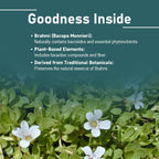 Brahmi Tablets - 90 Tablets, 1000 mg - Bacopa Monnieri - mi Nature