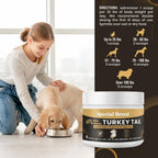 Cola de Pavo Orgánica para Perros y Gatos - Estandarizado al 45% de Beta Glucanos - Cuerpo Frutal Completo Extraído en Agua Caliente - Probado por Terceros - Apoyo Inmunológico y Digestivo - Sin Rellenos - Hecho en EE.UU. - 330 cápsulas