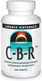 Source Naturals C-B-R - Vitamin C and Bioflavonoid Complex - 250 Tablets