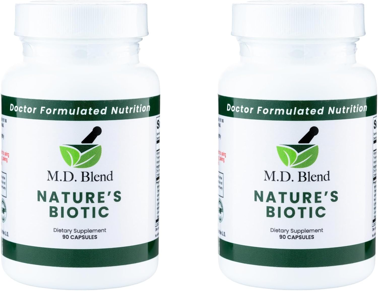 Nature's Biotic Berberine con Complejo de Orégano, Ajo, Vitaminas C y B6, Magnesio y Zinc, 90 Cápsulas
