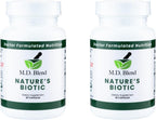 Nature's Biotic Berberine Supplement for Daily Wellness Support with Blend of Oregano, Garlic, Vitamins C & B6, Magnesium, and Zinc, 180 Cápsulas (Pack de 2)