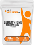 BulkSupplements Glutathione reducido en polvo - 25g