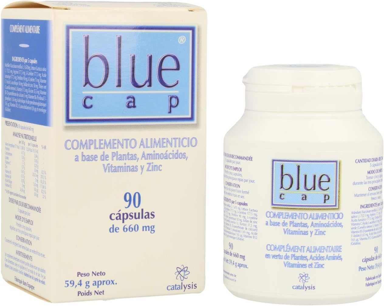 Blue Cap Cápsulas, 90 Cápsulas, Catalysis