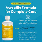 Paramount Pet Health Multivitamínico Líquido para Perros con Probióticos, 946 ml