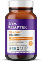 New Chapter Vitamina C Fermentada + Saúco, 60 Comprimidos