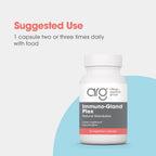 Allergy Research Group Immuno-Gland Plex - Mezcla de Glándulas Multiorgánicas, 60 Cápsulas Vegetales
