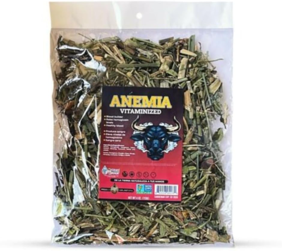 Compuesto Herbal y Vitamínico para Anemia con Hierro - 113g