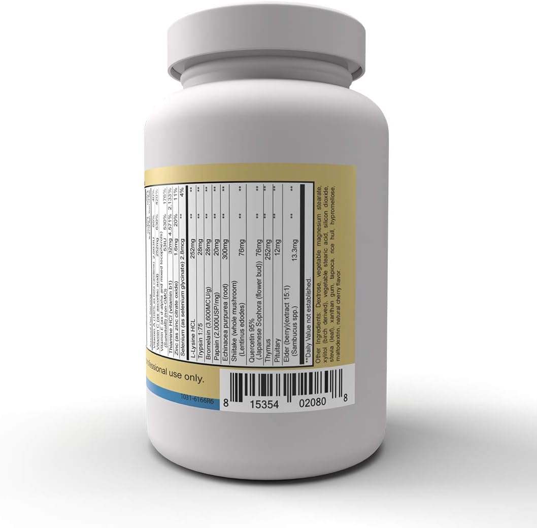 Priority One Kindermune - 60 Comprimidos Masticables Sabor Cereza Natural