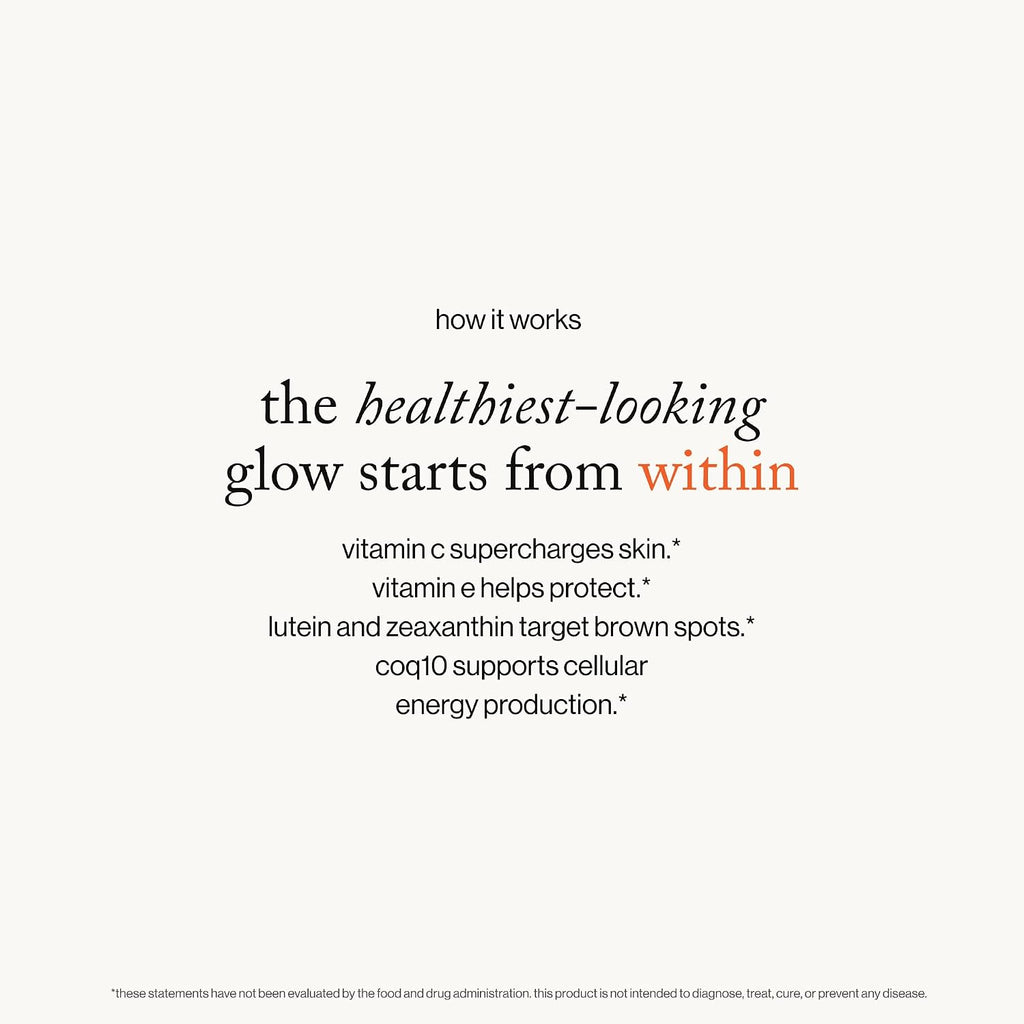 goop Beauty Morning Skin Drink Mix - Mezcla en polvo con vitaminas C y E - 30 sobres