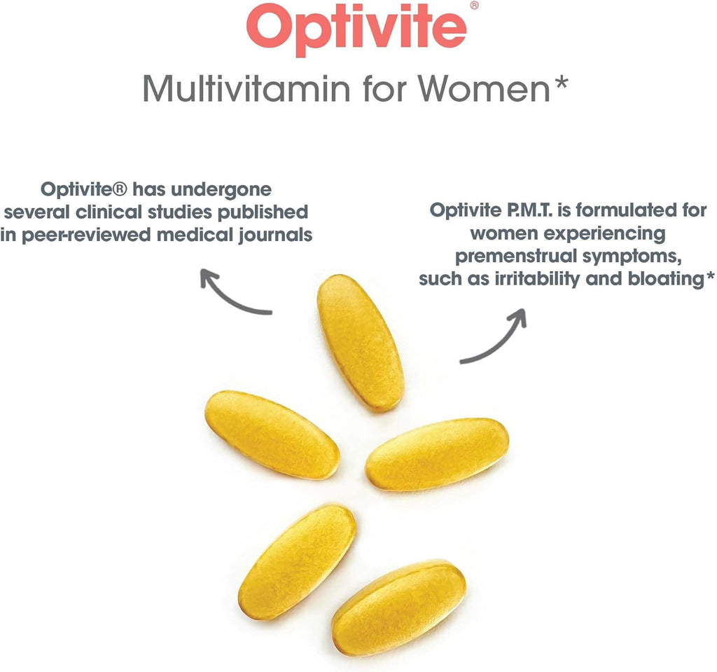 Optimox ARG Optivite - Multivitamínico para Mujeres con Equilibrio Hormonal y PMS