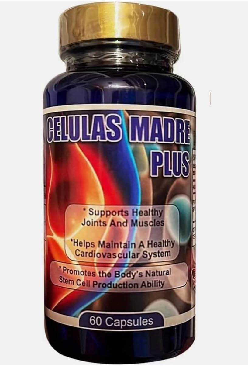 Madre Cell Plus - 60 Cápsulas para Alivio Articular con Alga AFA