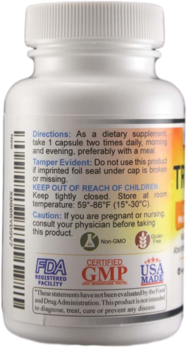 Intrinsic Factor with Folic Acid and Vitamin B12 1000 mcg - 120 Capsules