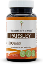 Secrets of the Tribe Perejil 1000 mg, 60 Cápsulas