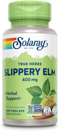SOLARAY Olmo Resbaladizo (Ulmus Rubra) 400 mg - 100 Cápsulas Vegetales