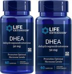 Life Extension, DHEA 50 mg, 60 Cápsulas (Paquete de 2)