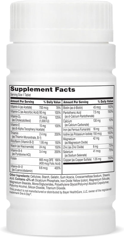 21st Century Multivitamínico Diario para – Las vitaminas del grupo B (B1, B2, B3, B5, B6, B12, ácido fólico, – Image 3
