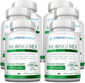 Approved Science MoringaMD - 1200 mg de Moringa Oleifera, Extracto 4:1, 60 Cápsulas Veganas (Pack de 6)
