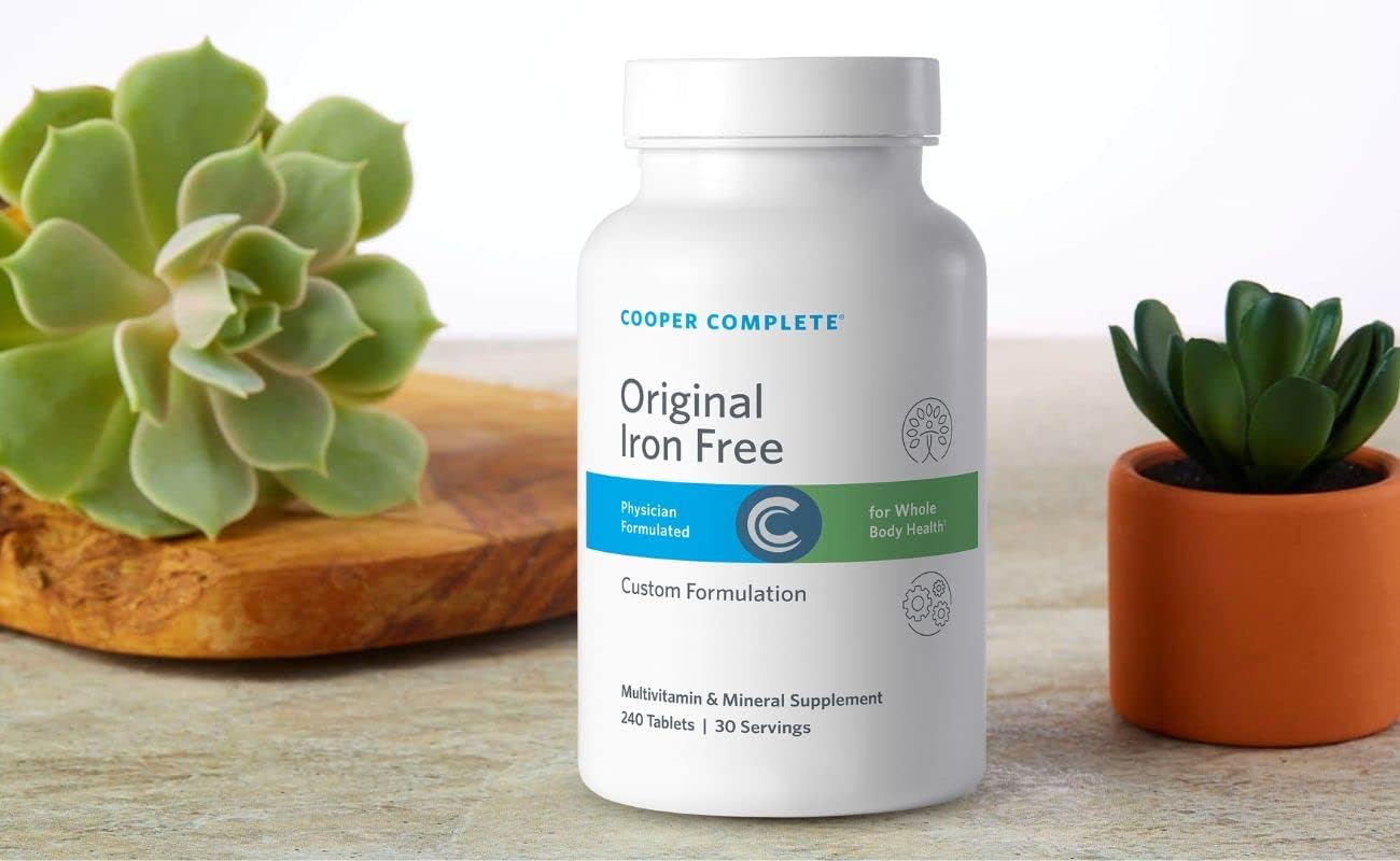 COOPER COMPLETE Multivitamínico Original Sin Hierro – Complejo de Vitaminas y Minerales – 30 Días