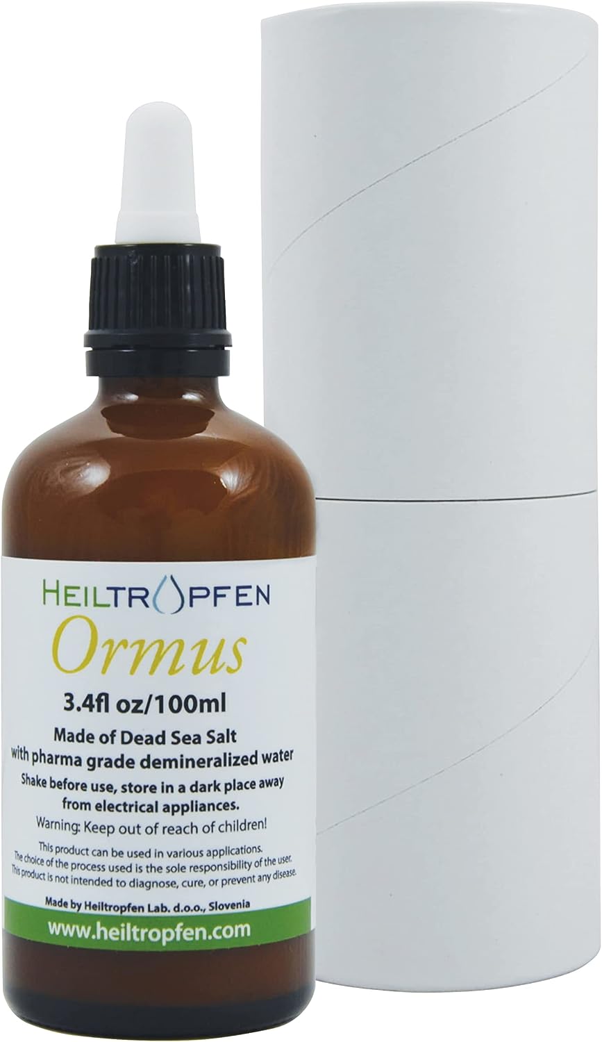 Ormus 3.4 Fl Oz - 100 ml | Concentrado Orme | Minerales Monoatómicos | Heiltropfen®