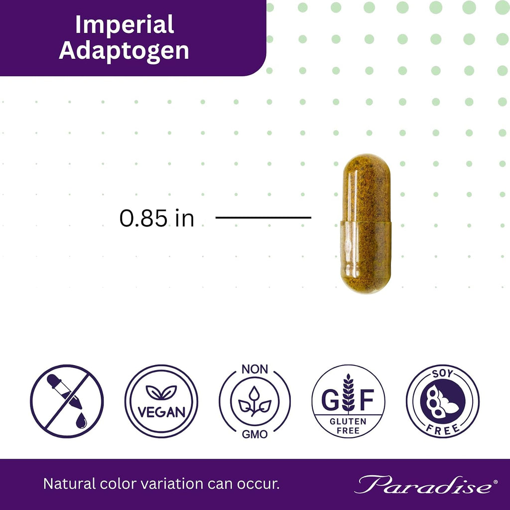 Imperial Adaptogens de Paradise Herbs - 60 Cápsulas Vegetales