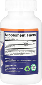 Vitamatic TMG Supplements 1000mg - Trimetilglicina - Betaína Anhidra - 120 Comprimidos