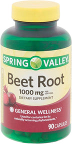 Spring Valley Raíz de Remolacha 1000 mg, 90 Cápsulas