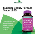 Futurebiotics Multivitamínico de Belleza para Piel, Cabello y Uñas, 135 Comprimidos