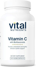 Vital Nutrients Vitamina C con Bioflavonoides - 1000 mg + 500 mg, 100 cápsulas