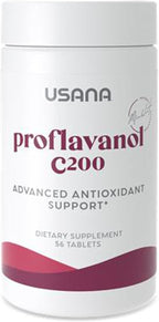 USANA Proflavanol C200 - Antioxidante Avanzado con Bioflavonoides y Vitamina C - 56 Comprimidos
