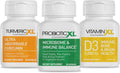 TrioXL - Pack de 3 Suplementos: TurmericXL, VitaminXL D3 y ProbioticXL