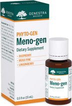 Genestra Brands Meno-gen | Suplemento herbario de frambuesa, pino mugo y arándano rojo | 15 ml