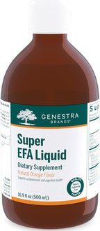 Genestra Brands Super EFA Líquido | Apoya la salud cardiovascular y el desarrollo del cerebro, los ojos y los nervios en niños | 200 ml | Sabor naranja natural
