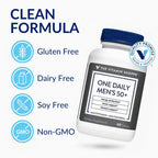 The Vitamin Shoppe Multivitamínico Multimineral Diario para Hombres de 50+, 60 Comprimidos