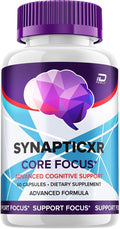SynapticXR Brain Supplement Capsules – Fórmula Máxima Potencia Natural (60 Cápsulas)