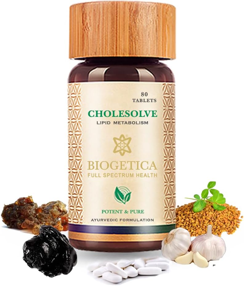 Biogetica Bipsolve - Complemento Natural para el Bienestar Cardiovascular - 80 Comprimidos Veganos