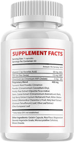 Glucovate Capsules, Suplemento Avanzado, Fórmula Natural para Mantener Niveles Saludables, 60 Cápsulas