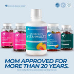 Mountain Meadow Herbs Children's Vita-Multi - Suplemento multivitamínico y mineral líquido para niños con luteína (473 ml)