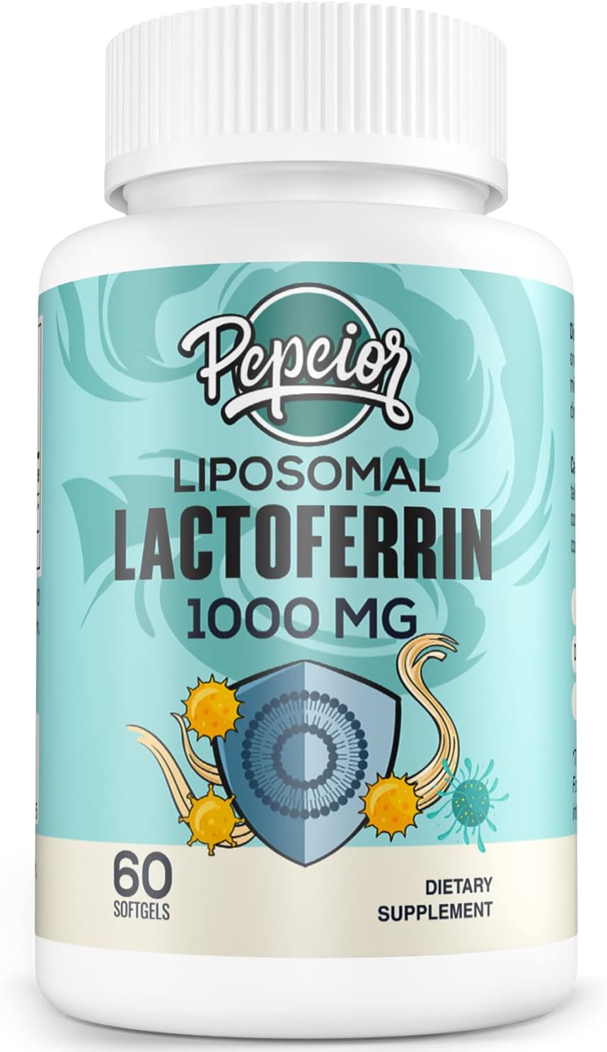 Lactoferrina Liposomal 1000 mg - 60 Cápsulas Blandas