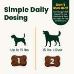 VetriScience Allergy Plus - Suplemento para Alergias e Inmunidad en Perros, 75 Masticables Sabor Pato
