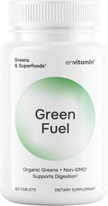 envitamin Green Fuel Organic Greens Tablets - Mezcla Orgánica de Frutas y Verduras