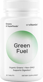 envitamin Green Fuel Organic Greens Tablets - Mezcla Orgánica de Frutas y Verduras