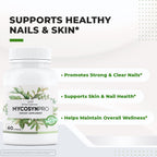 Mycosyn Pro - Suplemento Natural con Vitamina C, Folato y Biotina | 60 Cápsulas